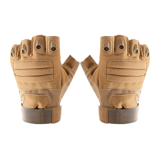 1 par de guantes para exteriores, antideslizantes, de medio dedo, para ciclismo y deportes.