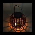 thumbnail image 4 of LáMpara Colgante de RatáN Solar, Luz Solar Tejida de RatáN de Hierro, Linterna Colgante Solar para JardíN, Luz Colgante Decorativa para Patio A, 4 of 5