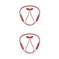 thumbnail image 4 of Monstrate Auricular para colgar en el cuello compatible con Bluetooth V5.0 en la oreja USB recargable auriculares música manos libres llamada Type2 NO2, 4 of 6
