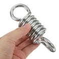 thumbnail image 3 of HAMPPLIES 2Pcs Heavy Duty Metal Spring for Hanging Chair Durable Hammock Fixing Spring Silver, 3 of 6