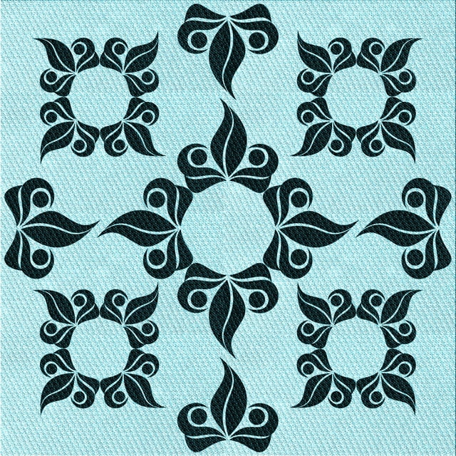 Ahgly Tapis d'Intérieur Lavable en Machine Carré Transitionnel Bleu Électrique, 4 Pieds Carré