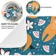 thumbnail image 2 of Dish Drying Mat for Kitchen Counter, Cute Sloths Microfiber Kitchen Dish Mat Super Absorbent Dish Drainer Mat Heat-resistant Kitchen Counter Mat, 18x24 Inch, 2 of 7