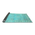 thumbnail image 2 of Ahgly Company Indoor Rectangle Oriental Light Blue Traditional Area Rugs, 5' x 8', 2 of 4