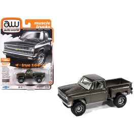 Auto World 1983 Chevy Silverado Stepside Pickup, Black