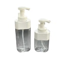 thumbnail image 1 of Botellas de espuma blanca transparente for champú y mousse - 300 ml y 500 ml - Paquete de 2 for humectación y espuma, 1 of 2