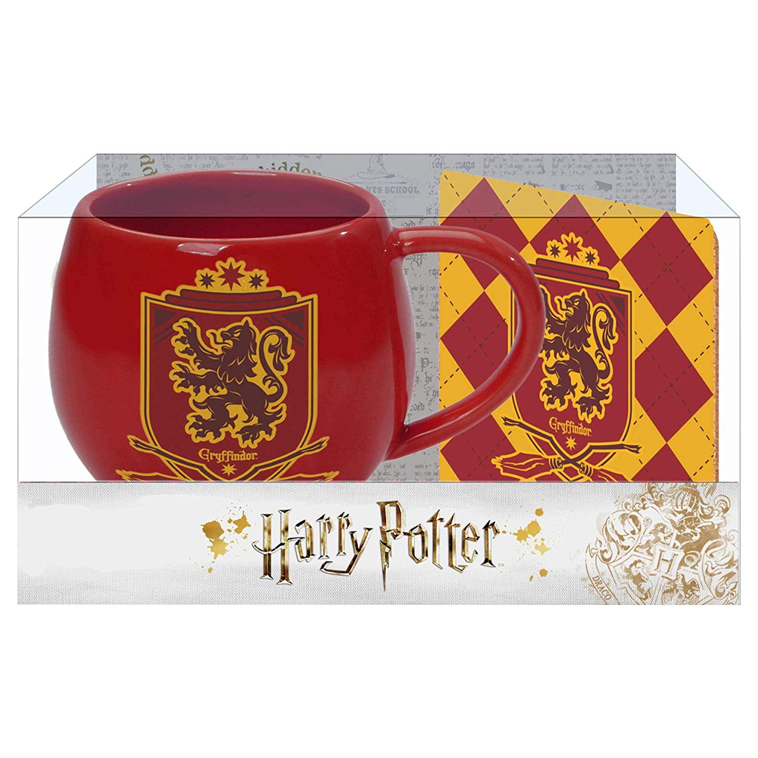 OFFICIAL HARRY POTTER GRYFFINDOR CREST CERAMIC BREAKFAST BOWL NEW & BOXED 