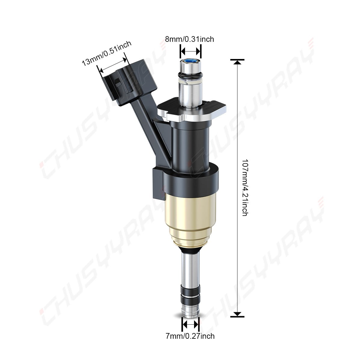 8-Pack Fuel Injectors for 2014-2023 Chevy Silverado GMC Sierra 1500, Express Savana 4.3 5.3