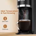 thumbnail image 3 of Cafetera Horavie Small Single Serve K Cup, 180-360 ml, negra, 3 of 8