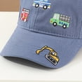 thumbnail image 7 of CAUYDY Toddler Boy Baseball Hat Soft & Lightweight Kids Boys Hat Cute Printed Baby Ball Cap for Boys 2T 3T 4T 5T 6T (Sizes 3-8 Years,P05-Grey), 7 of 7