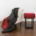 thumbnail image 5 of STALWART Cotton-Filled Moving Blanket – Heavy-Duty Drop Cloth to Cover Furniture, Appliances and Cushion Moving Boxes – Black/Red, 72" x 80", Set of 4, 5 of 5