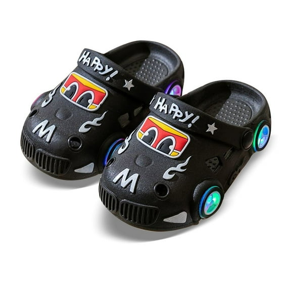 TAIAOJING Kids Summer Sandals Boys Outdoor Beach Shoes Unisex Clogs On Water Shoes For Toddler Children Comfortable Lightweight Relaxed Fit 18