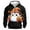 B_ Black Sweatshirts for Men, variant on YLSDY Mens Sweatshirts Cartoon Ghost Pumpkin Leaf Graphic Half Zip Hoodie Utility Sleeve Pocket Regular Pullover for Fall Festival Backyard Hangout Black XS
