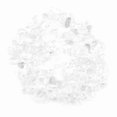 thumbnail image 1 of Trozos de piedra pulida triturada, cuarzo cristalino natural (blanco), 1 of 14
