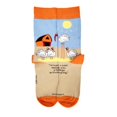 thumbnail image 5 of Chaussettes de Dinde de l'Action de Grâce Comicales de Sock Panda - Adulte Petit (Pointure 2-5), 5 of 5