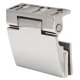 thumbnail image 4 of Bathroom Hinge, Long Service Life Safe To Use Stability Oxidation Resistance Stainless Steel Hinge  For Home For Bathroom ANGGREK Curved Single‑Sided Hinge, 4 of 8