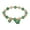 Green, variant on Blessing Good Luck Jade Crystal Lucky Bracelets for Women Chinese Style Good Lucky Key Jade Dainty Beads Bracelets Christmas Ideas for Women Men(Red,One Size)