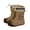 5-Brown, variant on ibiyuan Rain Shoes Kids Waterproof Lightweight Cartoon Rubber Rain Shoes with Adjustable Drawstring Non- Sole Shoes Outdoor Fishing Shoes Easy-On,6-7Years