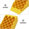 thumbnail image 4 of Minkissy Wheel Chocks for Motorhomes Yellow High Strength Material Prevent Slipping 1Pack, 4 of 4