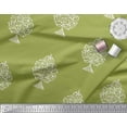 thumbnail image 3 of Soimoi Polyester Crepe Fabric Dot,Leaves & Floral Block Fabric Prints by Yard 52 Inch Wide, 3 of 3