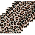 thumbnail image 3 of Coolnut Leopard Print Wash Cloth Set of 4, 12 x 12 Inch Cotton Baby Washcloths Highly Absorbent and Soft Feel Fingertip Towels Face Towels for Bathroom, Gym, Spa Washcloth Gift, 3 of 7