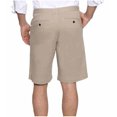 thumbnail image 3 of Jachs Mens Stretch Sateen Flat Front Shorts 42, Khaki, 3 of 3