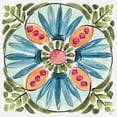 thumbnail image 2 of Brissonnet, Daphne 12x12 Black Ornate Wood Framed with Double Matting Museum Art Print Titled - Gypsy Meadow IX, 2 of 4