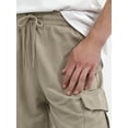 thumbnail image 4 of No Boundaries Cargo Lounge Pants, Men's and Big Men's, 4 of 5