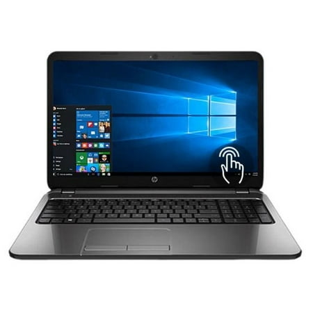 Certified Refurbished HP PAVILION 15.6" HD TOUCH A10-7300 12 1TB HDD RADEON R6 WIN 10 15-P213CL BLACK