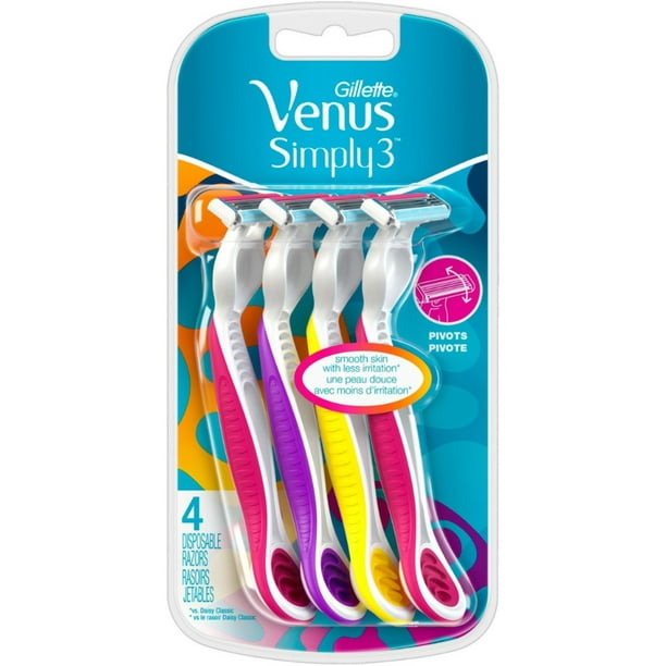 Gillette Simply Venus 3 Blade Disposable Razors