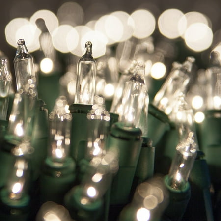 Primitive Christmas Outdoor Decoration Set of 50 Clear Christmas Mini Lights 6