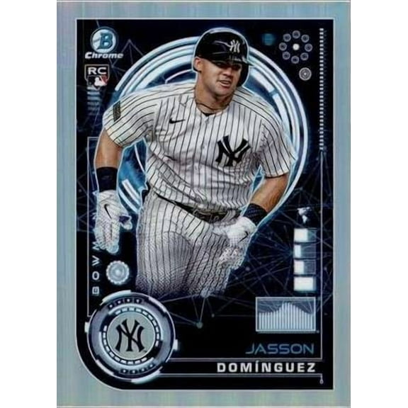 MLB 2024 Bowman Baseball Bowman AI Jasson Dominguez BAI-8 (Rookie)