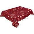 thumbnail image 2 of Rectangle Patriotic Memorial Tablecloth Stainproof Tablecloths,Wipeable Table Cloth Wrinkle-Free for Round/Rectangle/Oval/Square/Dining/Party,Stars Red Blue Fireworks 4th of July 60x102, 2 of 6