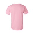 thumbnail image 3 of Bella Canvas Men's Taped Shoulders Crewneck T-Shirt, Soft Pink, X-Small, 3 of 3