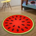 thumbnail image 2 of Fruit Rug Fruit Non-Slip Round Area Rugs Kitchen Floor Mat Soft Floor Carpet, 2 of 5