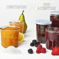 thumbnail image 2 of Le Parfait Jam Pot - 324ml Faceted French Working Glass w/Snap Cover, 11oz (Pack of 6), 2 of 6
