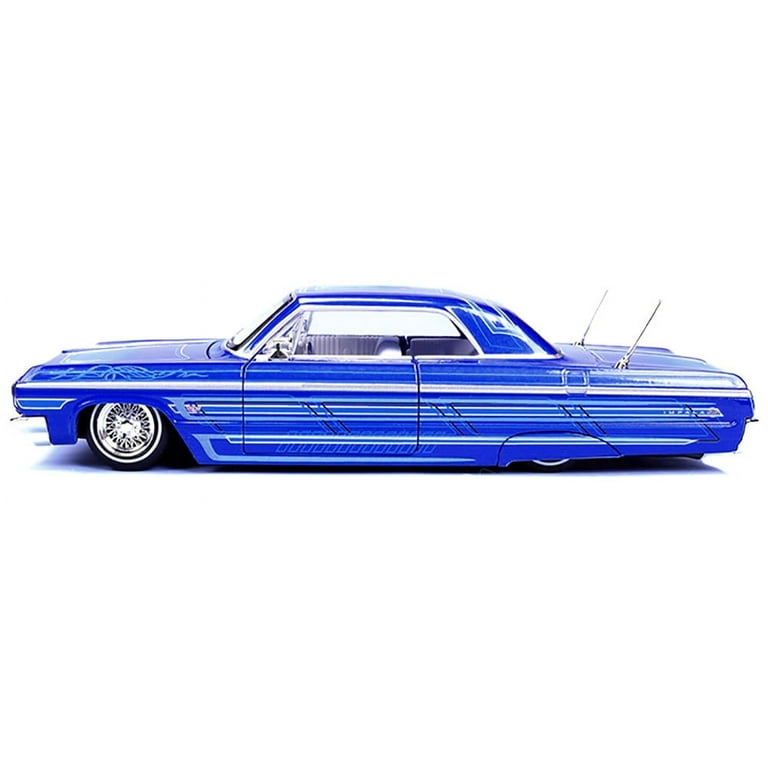1964 Chevrolet Impala SS Lowrider Candy Blue w/Graphics