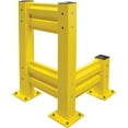 thumbnail image 2 of Industrial Safety Guard Rail, Steel, 103" L x 12" H, Safety Yellow, 2 of 2
