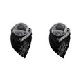 thumbnail image 3 of Guardoinrt Foulards Écharpe Casual Style Rétro Tête Warm Coton Foulard Fleur 175CM 2Set, 3 of 6