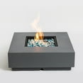 thumbnail image 2 of Clearance! Outdoor Concrete Fire Pit Table Propane Fire Pit Patio Gas Fire Pit Table-Grey, 2 of 8