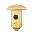 thumbnail image 1 of Casa para colibrí, pajarera, adorno colgante, nido de pájaro de madera, anidación de setas para porche, decoración de jardín, balcón al aire libre, 1 of 8