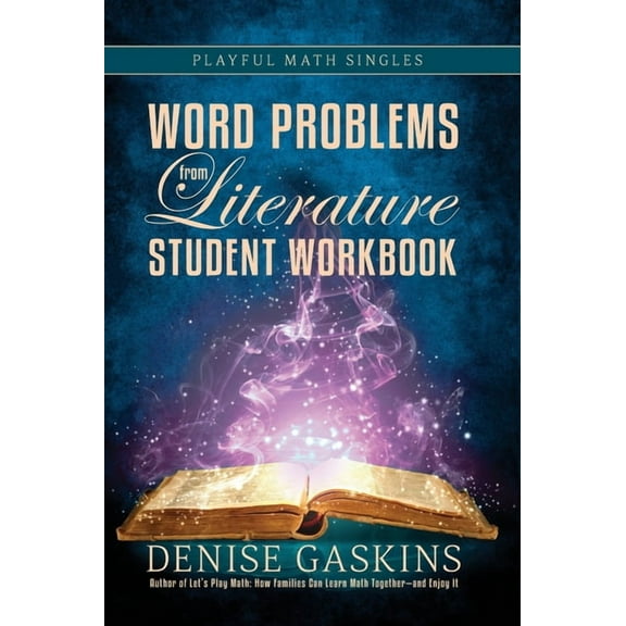 Playful Math Singles: Word Problems Student Workbook: Word Problems from Literature (Hardcover)