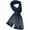 Navy, variant on Mens Winter Warm Scarf Plaid Tassel Scarf Soft Long Scarves