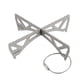 thumbnail image 1 of Horno de exterior Lixada exterior de titanio portátil Mini Estufa Rack / acero inoxidable de la cruz Lixada Horno de exterior, 1 of 7