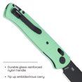 thumbnail image 4 of CRKT Counterpart Everyday Carry Folding Knife with Crossbar Lock: 12C27 Steel Plain Edge Blade, Blue Glass-Reinforced Nylon Handle, K430BKP, 4 of 5