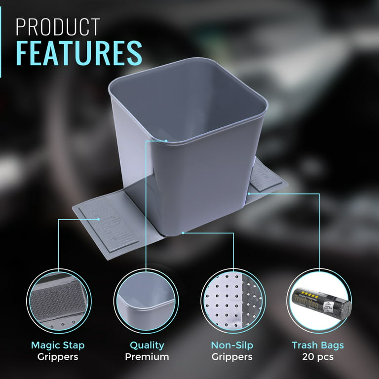 Talus' High Road Wholesale Console Car Trash Can and Auto Litter Bag