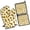 White Sunflower-1, variant on Black Sunflower Kitchen Oven Mitt and Pot Holder Sets 2 Pcs for Baking, Cooking and Grilling, Heat Resistant Up To 392 °F