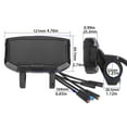thumbnail image 5 of BIBABLYKE Waterproof Electric Scooter Control Panel Instrument Cluster With LED Display & IP65 Rating For M4pro S+ Enhanced Safety, 5 of 8