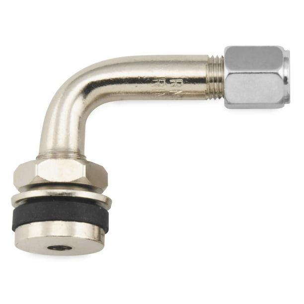 BikeMaster Chrome Valve Stems 90 deg Angled Valve Stem 03029 Walmart