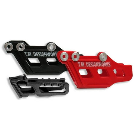TM Design Works RCG-111-RD Moto-X / O.E. Replacement Polifibar Rear Chain Guide Shell and Plastic Rub Block Insert