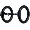 thumbnail image 4 of Hilason Black Steel Ring Horse Bit Smooth And Square Slow Twisted Snaffle Mouth, 4 of 4